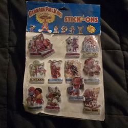 Garbage Pail Puffy Stickers 