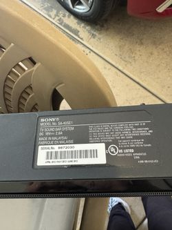 Sony Sound Bar
