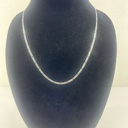 Silver Figaro Chain