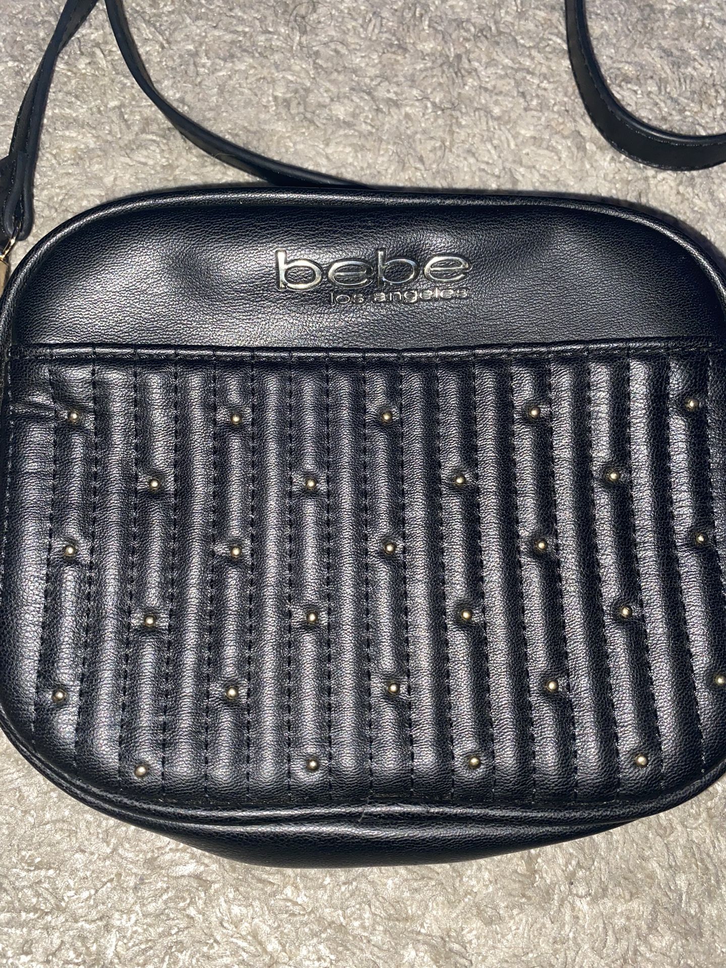 Black BEBE LOS ANGELES Crossbody Purse