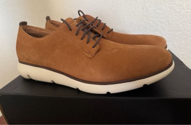 Cole Haan ZERØGRAND Omni Postman Oxford Suede Shoes– Men’s 10.5 – NEW