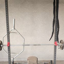 Complete Weight Set And Rack