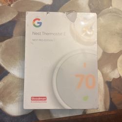 Nest Thermostat Pro edition