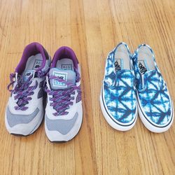 Title: Brand New Vans + Like New New Balance Shoes – $25 for Both