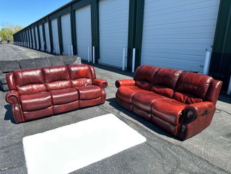 Leather Sofa Set