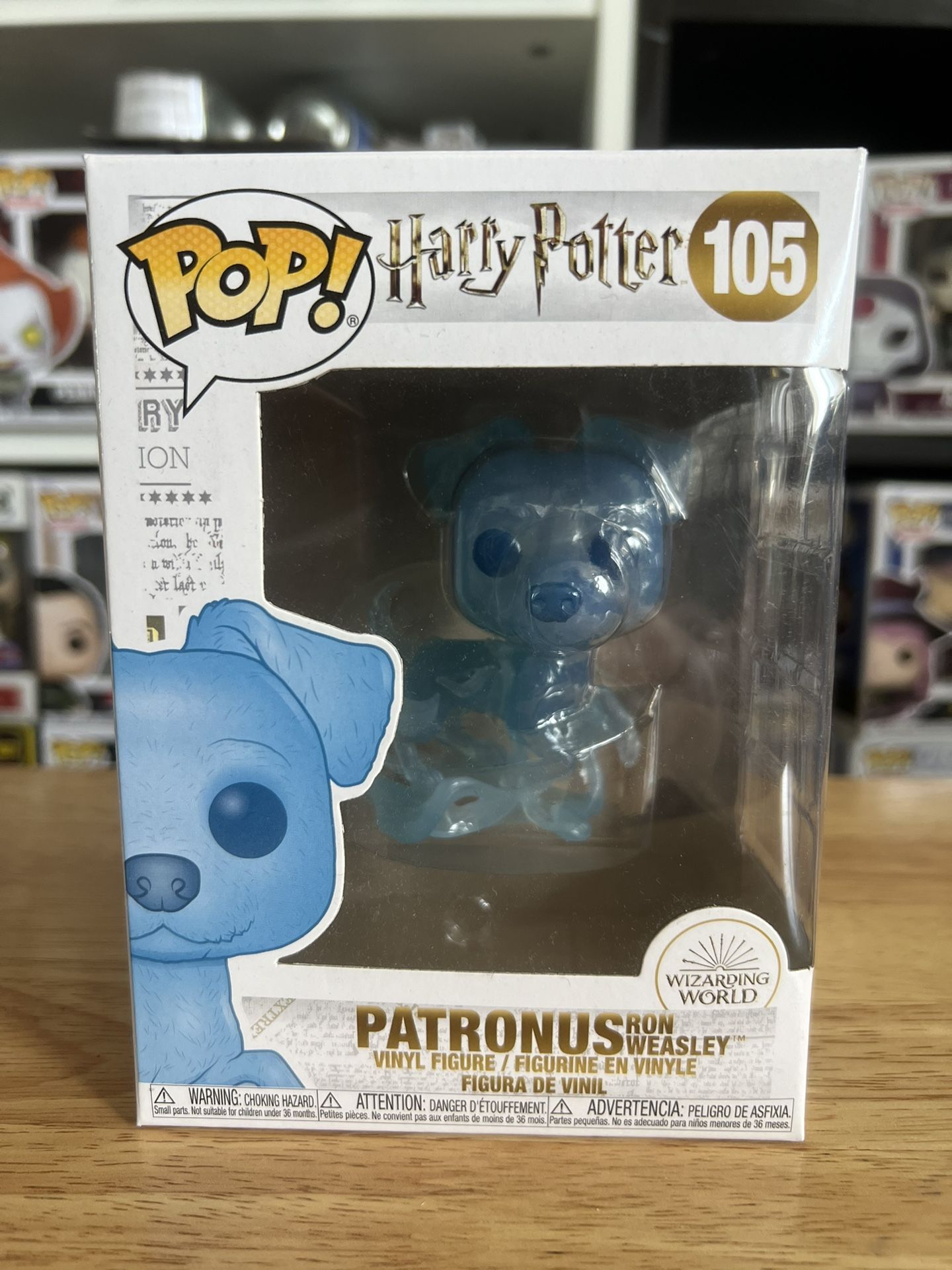 VAULTED Ron Weasley as Jack Russell Terrior Patronus Funko Pop #105 Harry Potter