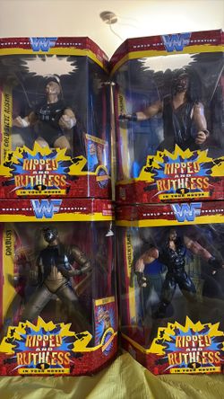 WWF action figures