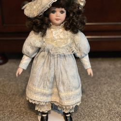 Victorian Porcelain Doll