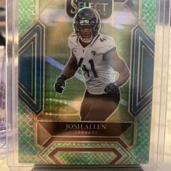 2021 Panini Select Dragonscale Josh Allen Jaguars