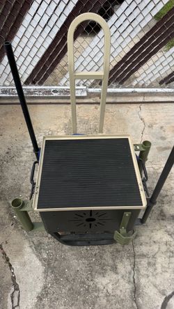 Custom Heavy-Duty Beach & Fishing Cart – Rod Holders