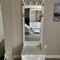 Hall Way Tree With Books And Mirror