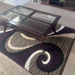 Coffee Table  $30-And Carpet $20