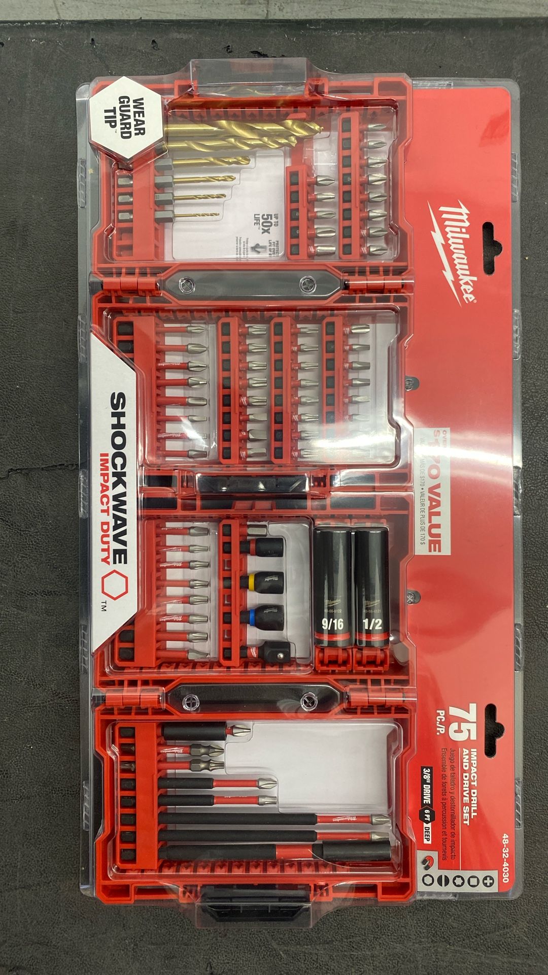 Milwaukee Impact Drill & Drive Set $40