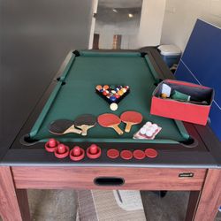 Mesa De Billar 3 En 1
