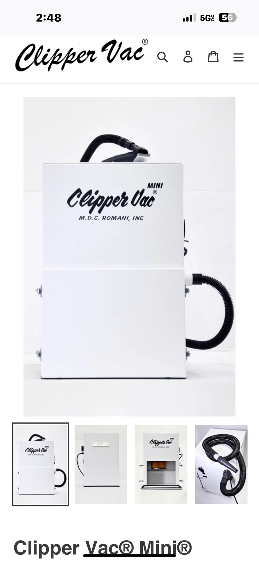 Romani Clipper Mini Vac