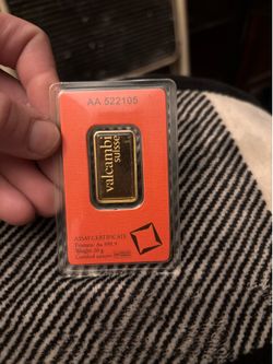 1 10g valcambi gold bullion