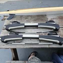 Thule Surfboard racks, Used condition,  needs a couple locks and key, see all pics, Being sold AS-IS, Retails for over $300