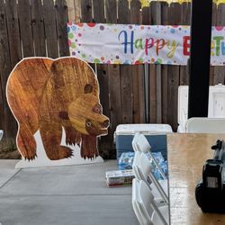 Brown Bear Lifesize Cutout