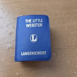 Langenscheidt The Little Webster Dictionary