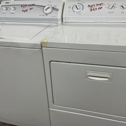 Kenmore Washer Dryer Pair - Will Separate! King Capacity! Heavy Duty! 💯 Guaranteed In Writing! Same Day Delivery 🚚  Avail