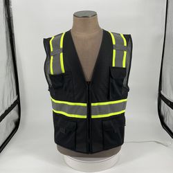 Hi-Visibility Reflective Work Vest