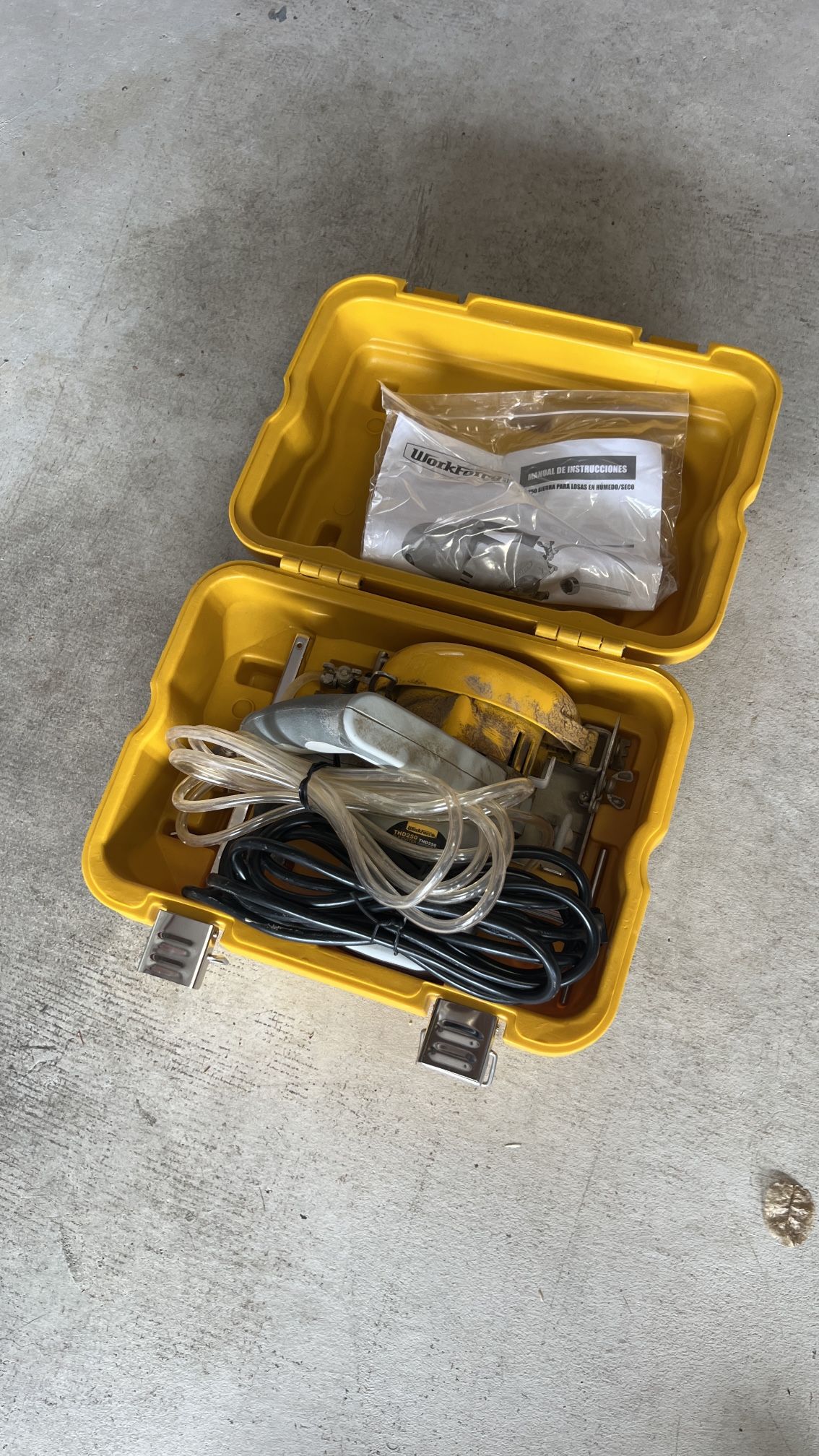 WorkForce Tile Wet Saw