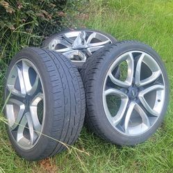 22" Rims & Tires