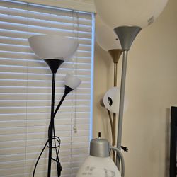 Two Head Floor Lamp