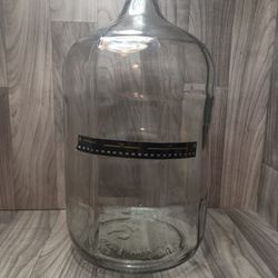 5 Gal. Clear Paneled Glass WATER JUG CARBOY Mexico