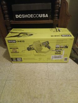 Ryobi one and the size is 18v 25, drain auger
