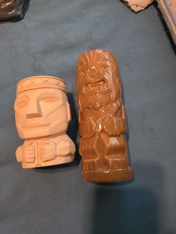 Star Wars Chewbacca Tiki Mug Set of 2