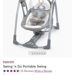 Ingenuity Swing N Go Portable Swing