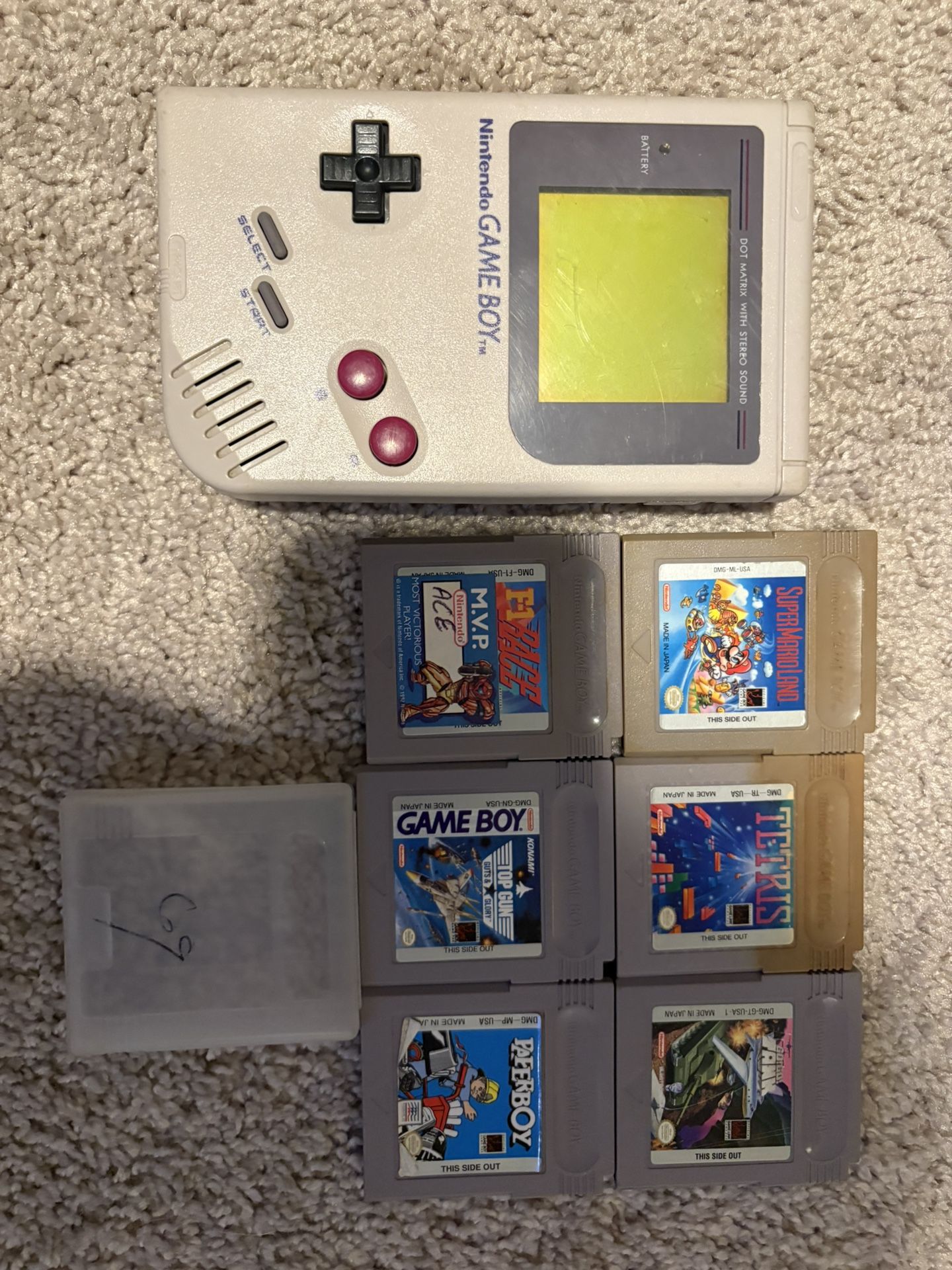 Nintendo Gameboy + 5 Games (hablo Espanol)