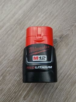Milwaukee tools M12 Lithium-ion 2.0ah battery