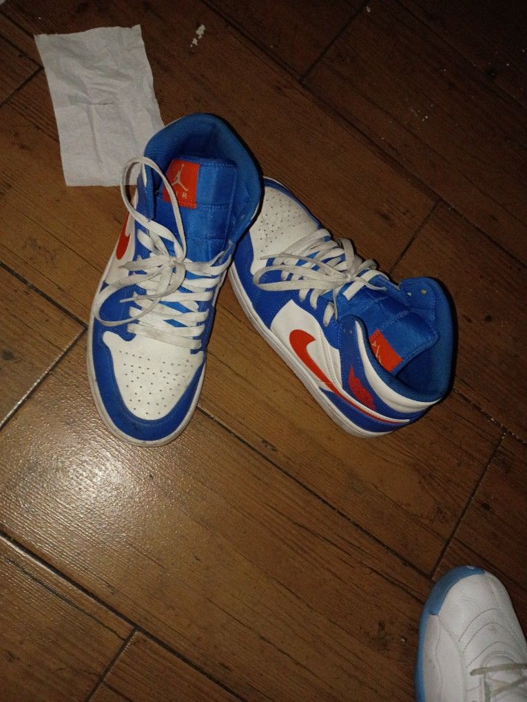 Jordans 1s RARE new York Knicks Size 9