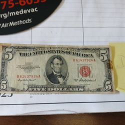 1953 A Red Seal SILVER CERTIFICATE 