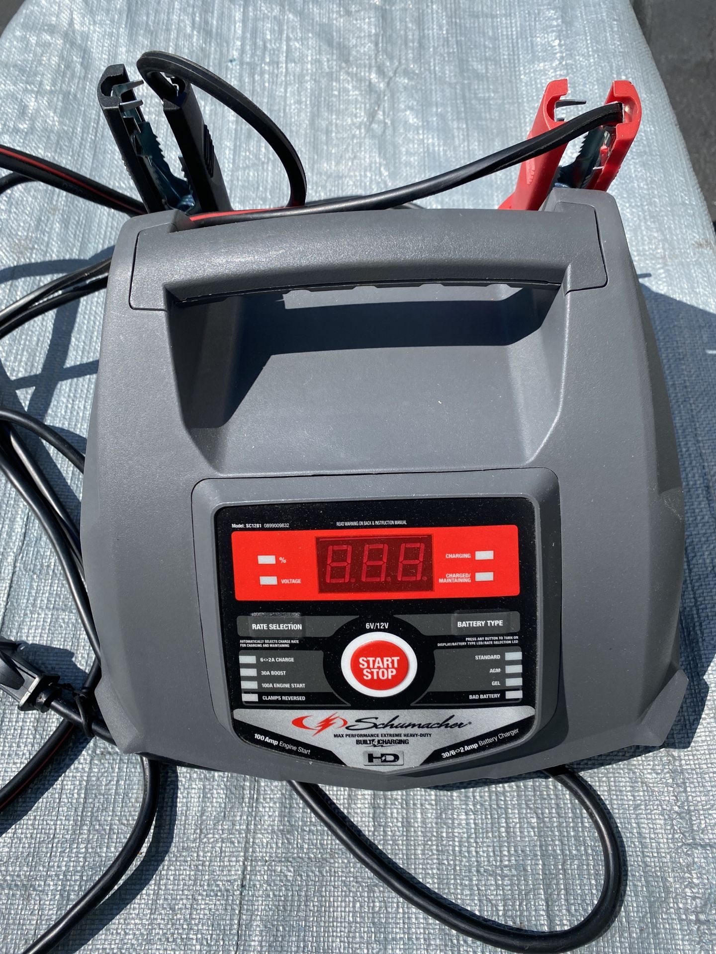 Battery Charger and Jump Starter