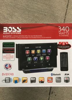 Boss car audio brand new never open box