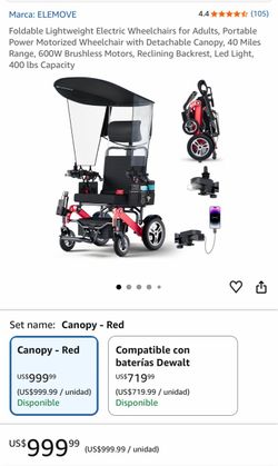 Electric wheelchair for adults.