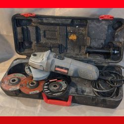 4" angle grinder, 6amp Craftsman