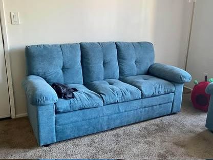 Blue Couches (set of 3)