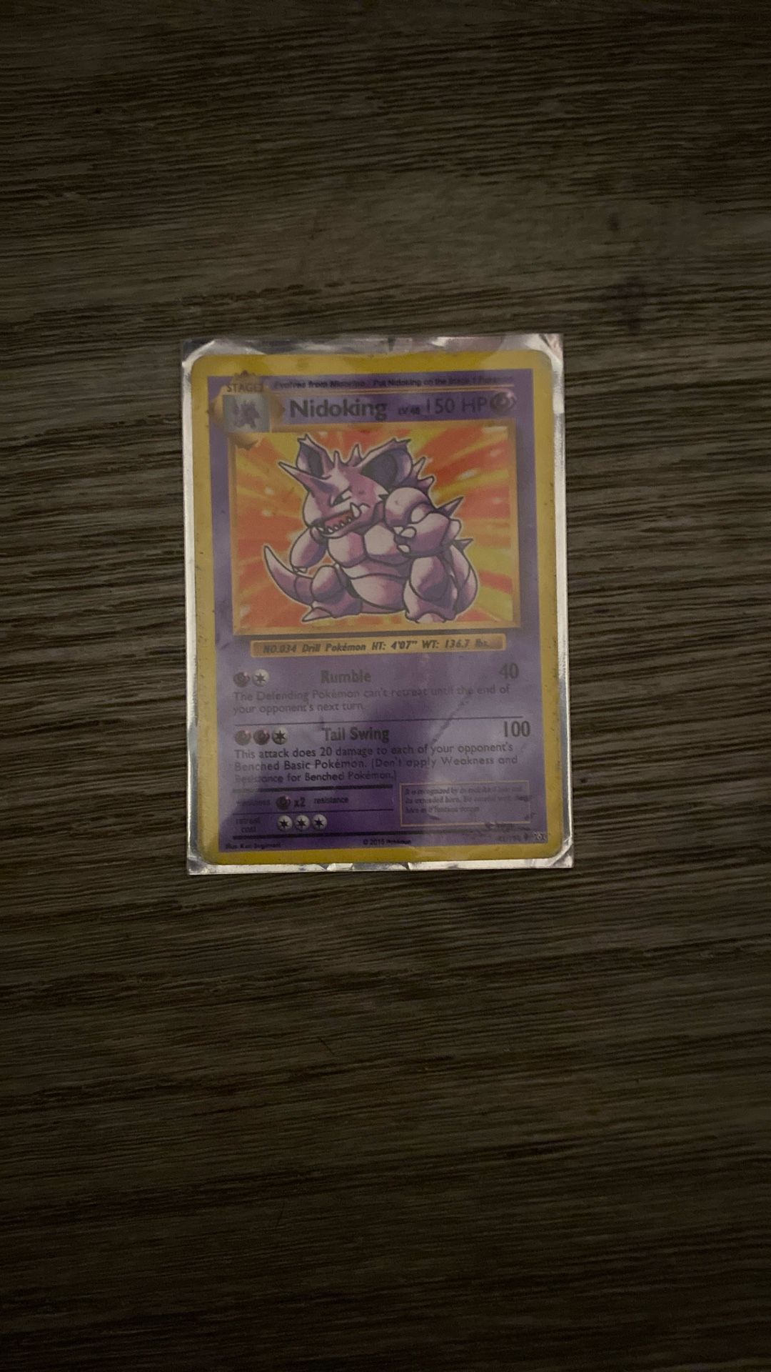 Pokemon Card Nido King