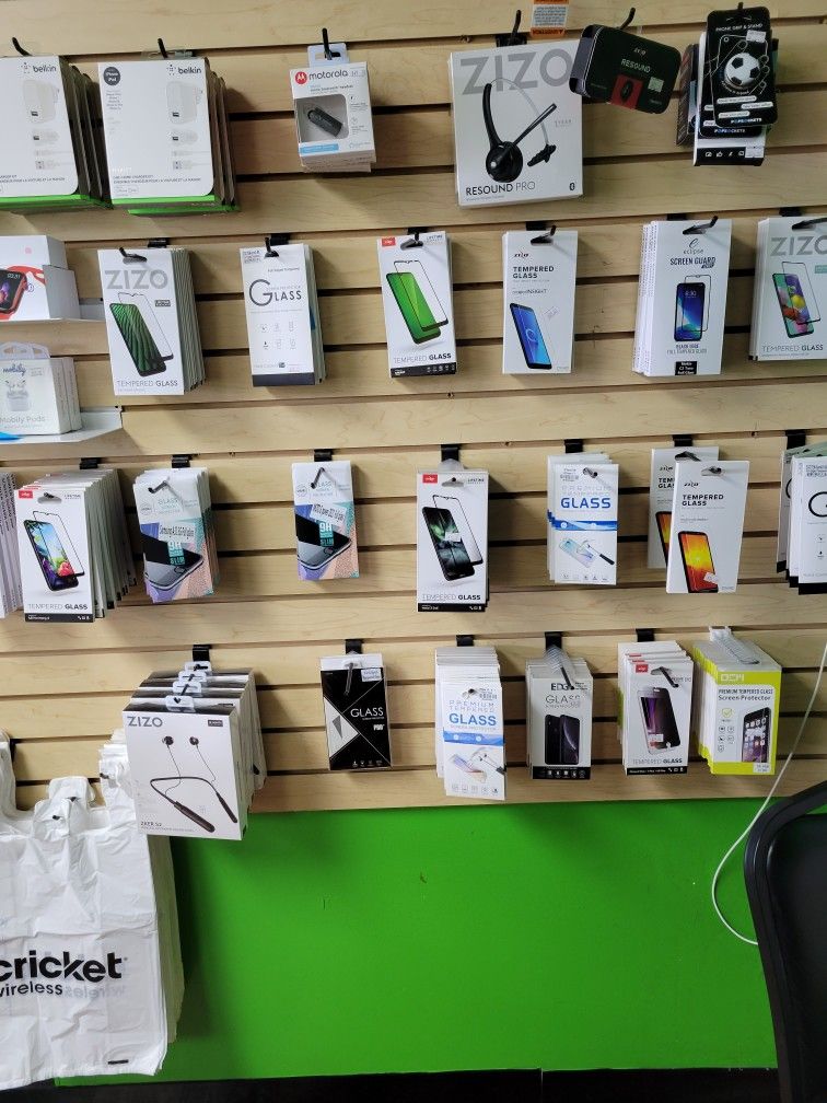 Screen Protectors And Head Phones