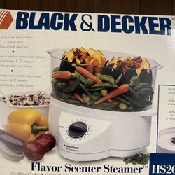 Black & Decker flavor steamer HS2000