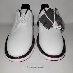 G/FORE Gallivan2R Camo Welt  Snow/Cabernet Golf GMF000060 Size 10