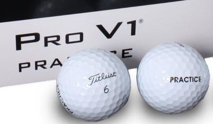 Titleist Pro V1 (Practice version).