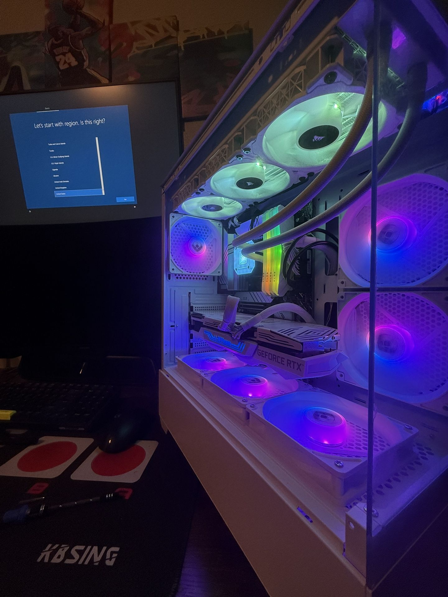 White PC Build