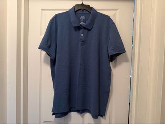 Mens Blue Polo shirt by St. John’s Bay (Size XL)