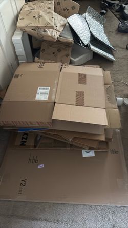Boxes of various sizes