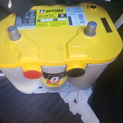 D34-78 Optima Yellow Top  Brand New